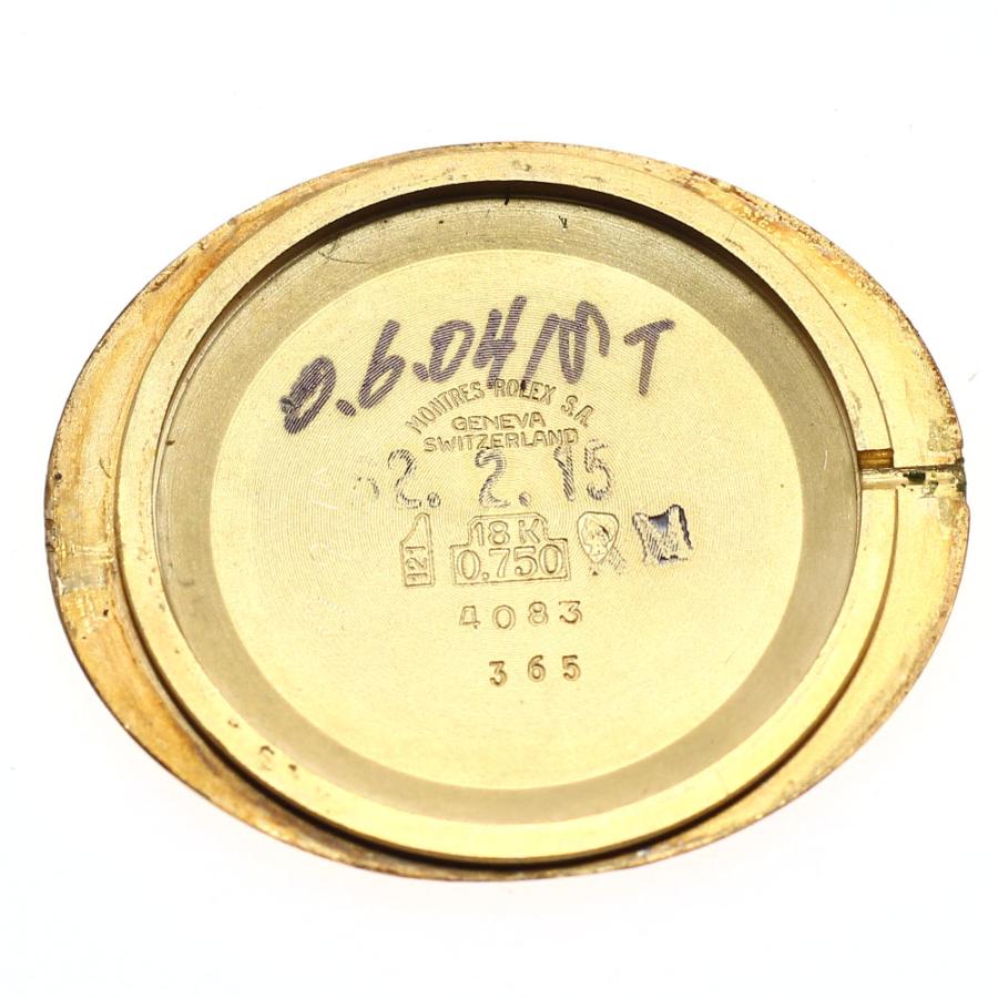 ロレックス ROLEX 4083 チェリーニ K18YG Cal.1600 手巻き メンズ _965368 ROLEX（ロレックス） ROLEX 4083 チェリーニ K18YG Cal.1600 手巻き