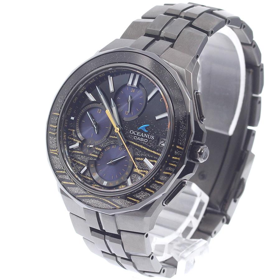 CASIO（カシオ） CASIO OCW-S5000MES-1AJR オシアナス マンタ 蒔き