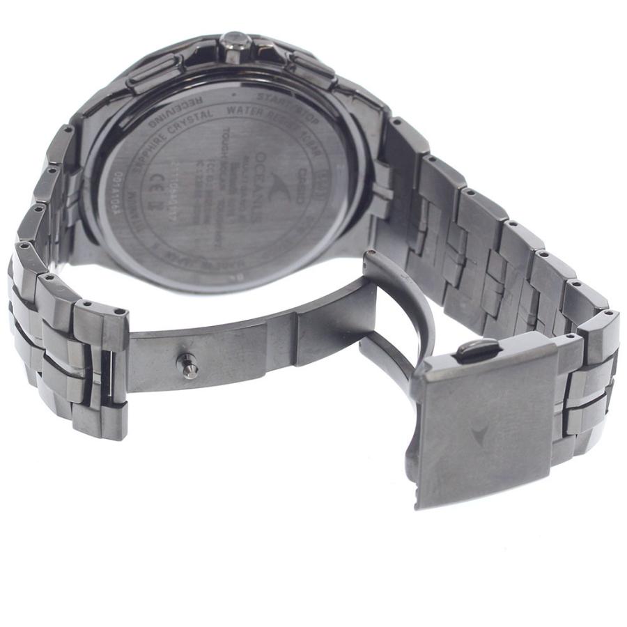 カシオ CASIO OCW-S5000MES-1AJR オシアナス マンタ 蒔きぼかし金線波紋 世界限定300本 ソーラー電波 メンズ 美品 箱・保証書付き_965937 CASIO（カシオ） CASIO OCW-S5000MES-1AJR オシアナス マンタ 蒔き