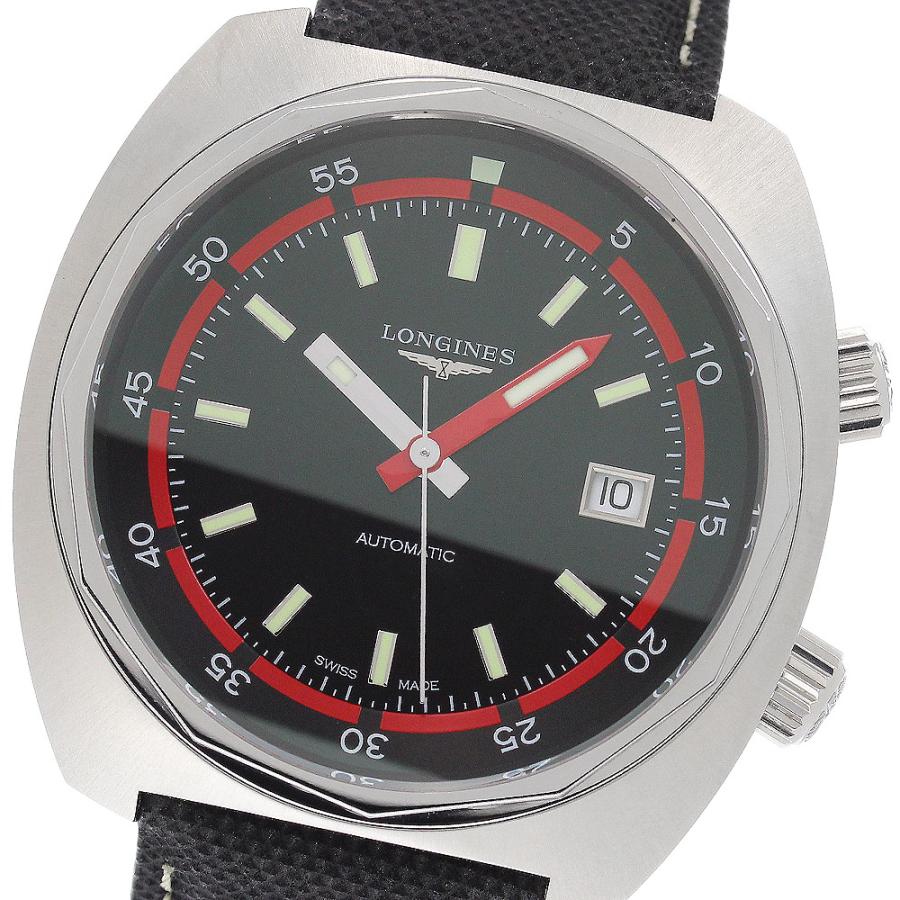 ロンジン LONGINES L2.795.4 ヘリテージダイバー デイト 自動巻き メンズ 美品 箱付き_966794 LONGINES（ロンジン） LONGINES L2.795.4 ヘリテージダイバー デイト