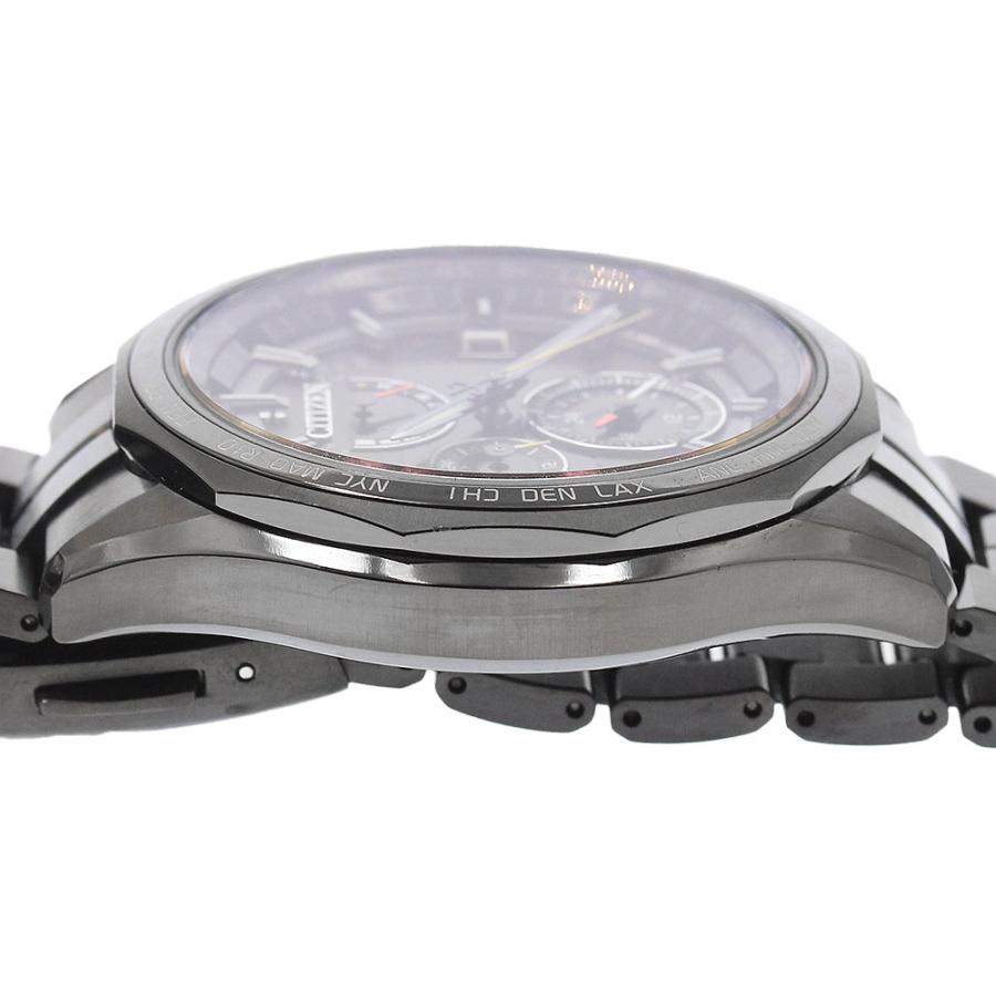 シチズン CITIZEN AT9097-54E/H820-T023991 アテッサ エコドライブ ソーラー電波 メンズ 良品 箱・保証書付き_967154 CITIZEN（シチズン） CITIZEN AT9097-54E/H820-T023991 アテッサ エコ