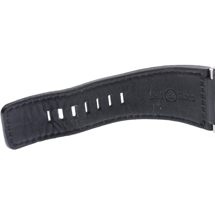 ベル&ロス Bell＆Ross BR0393-BL-ST/SCA BR-03 GMT デイト 自動巻き