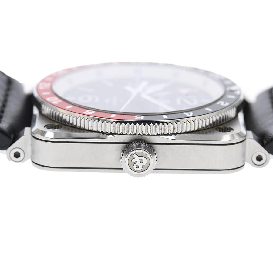 ベル&ロス Bell＆Ross BR0393-BL-ST/SCA BR-03 GMT デイト 自動巻き