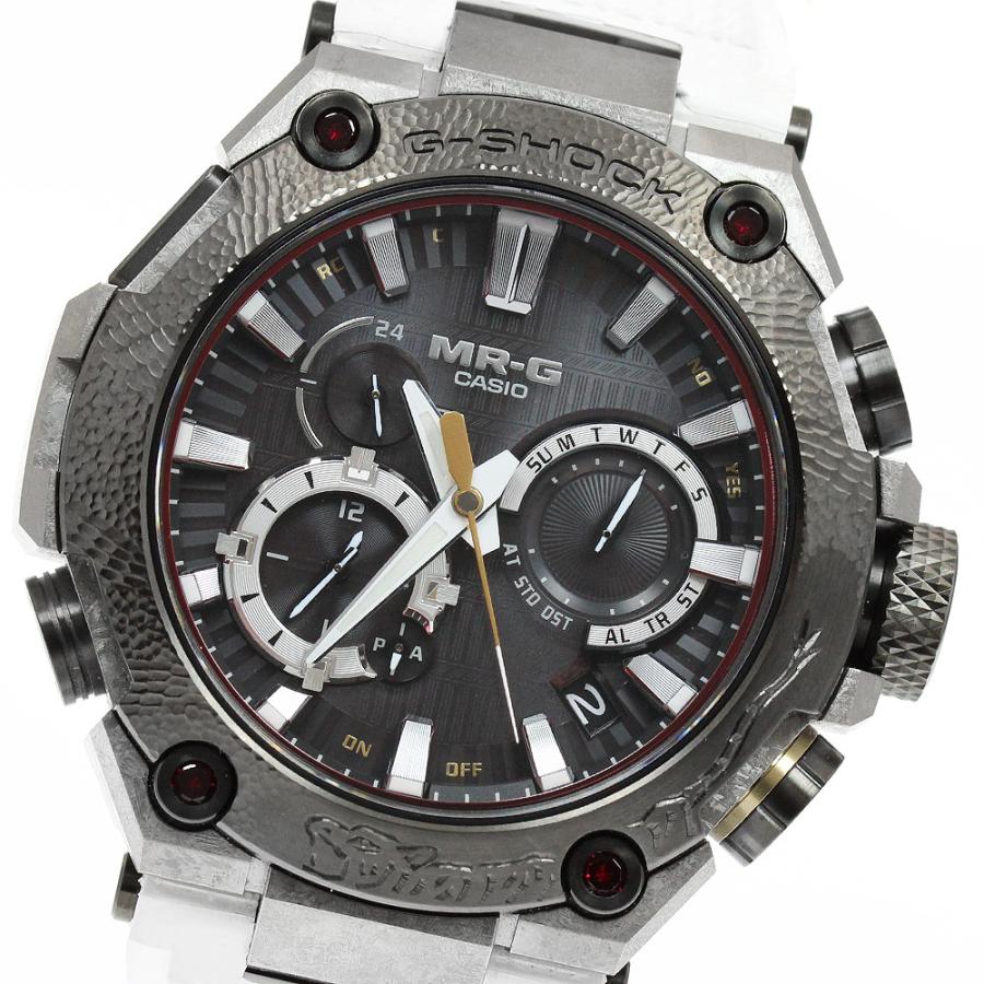 カシオ CASIO MRG-B2000SG-1AJR G-SHOCK MR-G 衝撃丸・皚 40周年記念 世界限定700本 ソーラー電波 メンズ 極美品 箱・保証書付き_967415 CASIO（カシオ） CASIO MRG-B2000SG-1AJR G-SHOCK MR-G 衝撃丸・皚 40