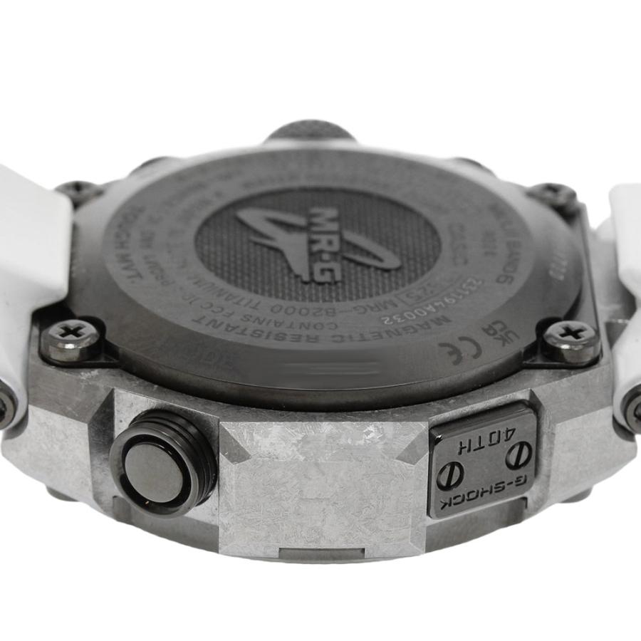 カシオ CASIO MRG-B2000SG-1AJR G-SHOCK MR-G 衝撃丸・皚 40周年記念 世界限定700本 ソーラー電波 メンズ 極美品 箱・保証書付き_967415 CASIO（カシオ） CASIO MRG-B2000SG-1AJR G-SHOCK MR-G 衝撃丸・皚 40