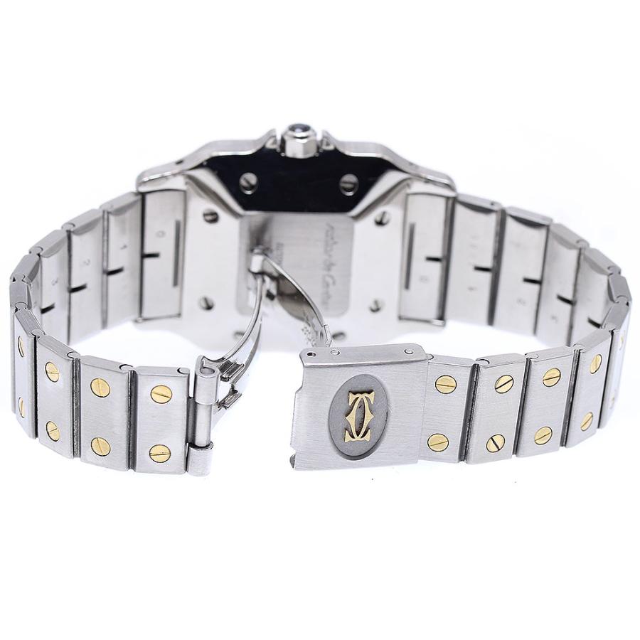Cartier（カルティエ） サントスガルベLM デイト YGベゼル 自動巻き