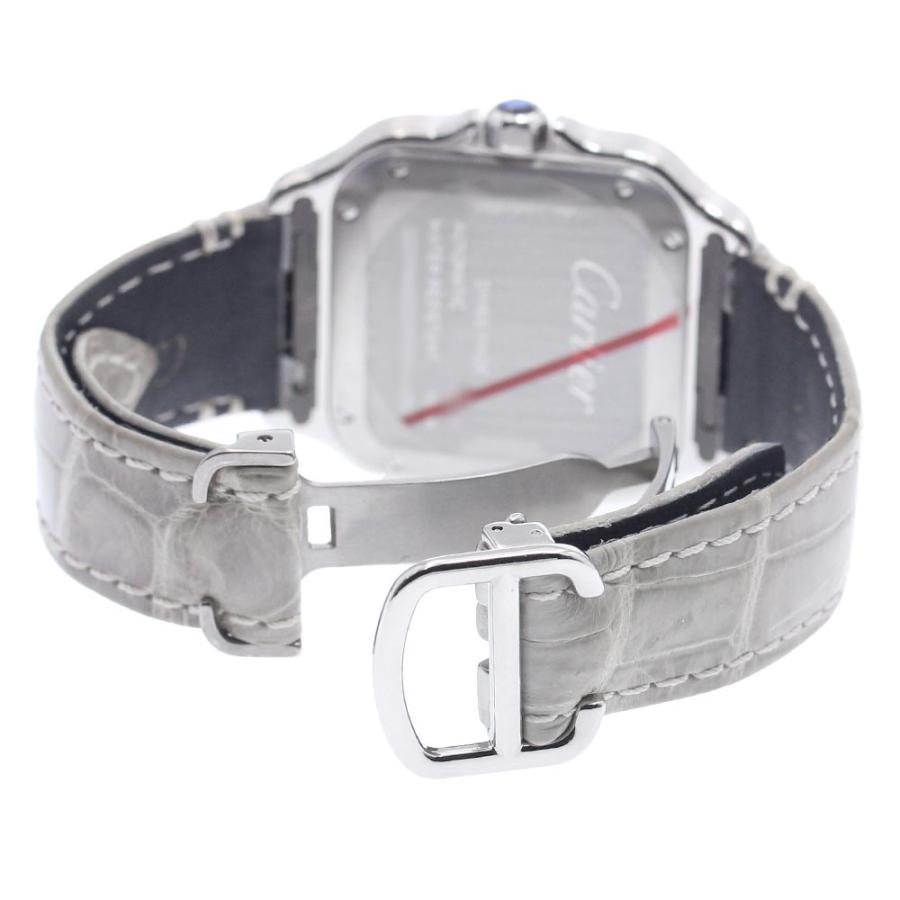 カルティエ CARTIER WSSA0010 サントス ドゥ カルティエ MM 自動巻き メンズ 良品 _967951 Cartier（カルティエ） CARTIER WSSA0010 サントス ドゥ MM 自動巻き