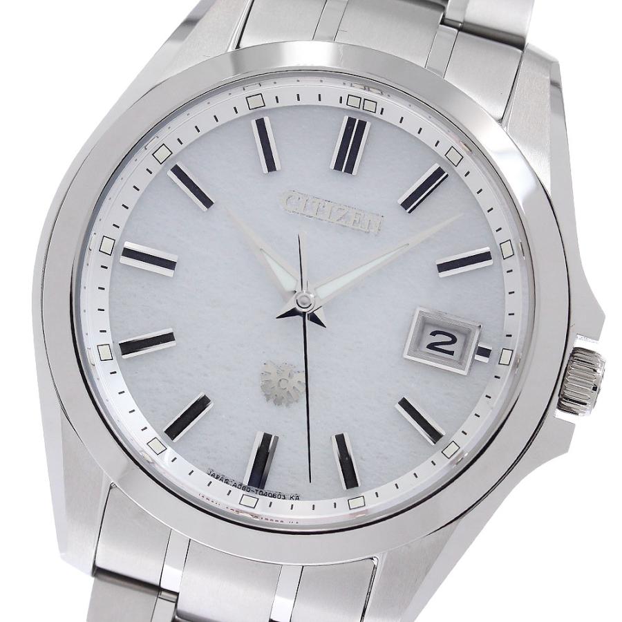 シチズン CITIZEN AQ4091-56A/A060-T027351 ザ・シチズン 藍染和紙文字盤 エコドライブ ソーラー メンズ 良品 箱・保証書付き_968805 CITIZEN（シチズン） CITIZEN AQ4091-56A/A060-T027351 ザ・シチズン