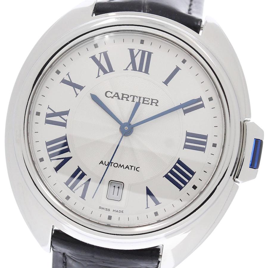 カルティエ CARTIER WSCL0018 クレ ドゥ カルティエ デイト 自動巻き メンズ 保証書付き_972715 | Cartier