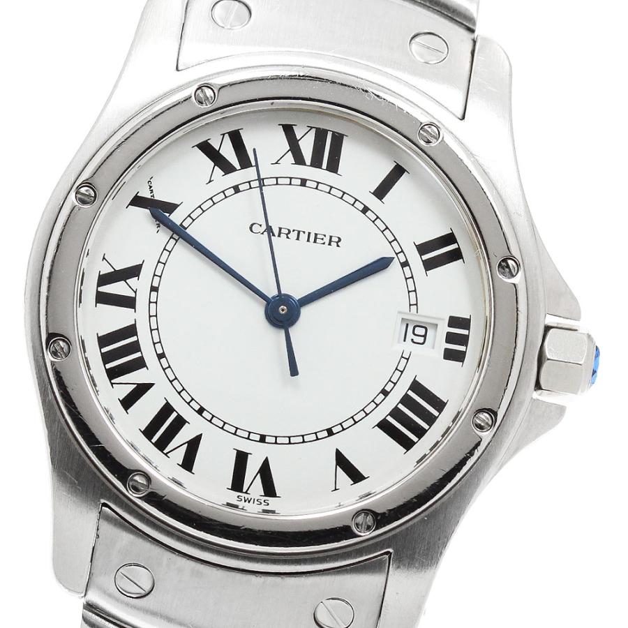 カルティエ CARTIER W20027K1 サントスクーガー MM デイト クォーツ ボーイズ _977458 | Cartier