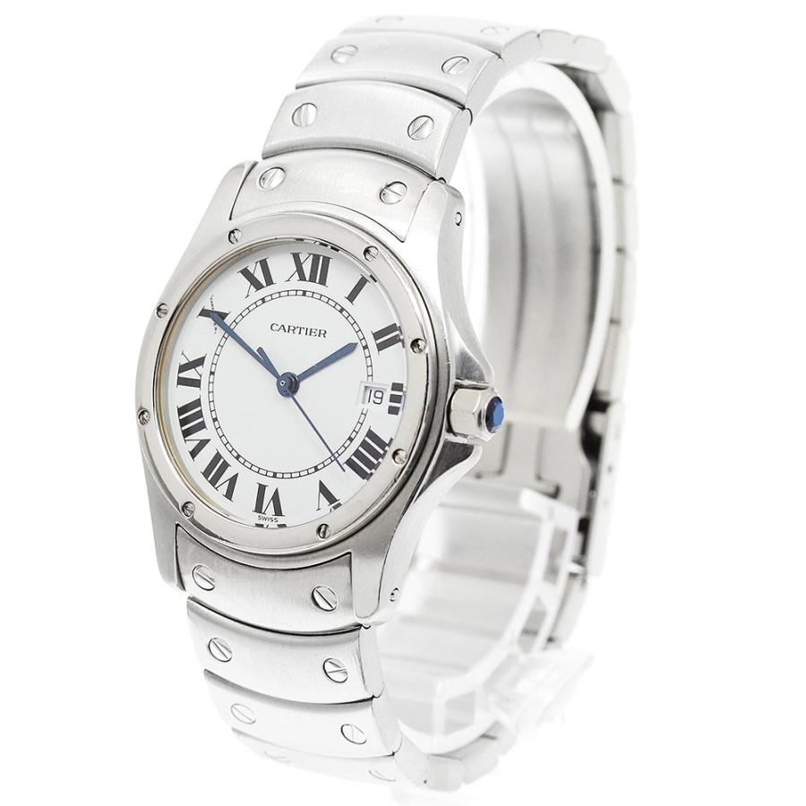 カルティエ CARTIER W20027K1 サントスクーガー MM デイト クォーツ ボーイズ _977458 | Cartier | 01