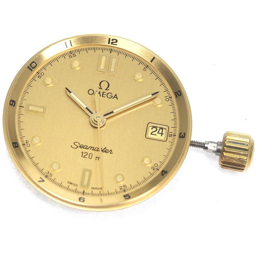 オメガ OMEGA シーマスター120 ムーブメント Cal.1424 クォーツ レディース 良品 _D-48 OMEGA（オメガ） シーマスター120 ムーブメント Cal.1424 クォーツ