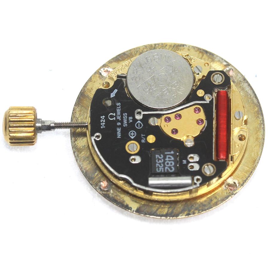 オメガ OMEGA シーマスター120 ムーブメント Cal.1424 クォーツ レディース 良品 _D-48 OMEGA（オメガ） シーマスター120 ムーブメント Cal.1424 クォーツ