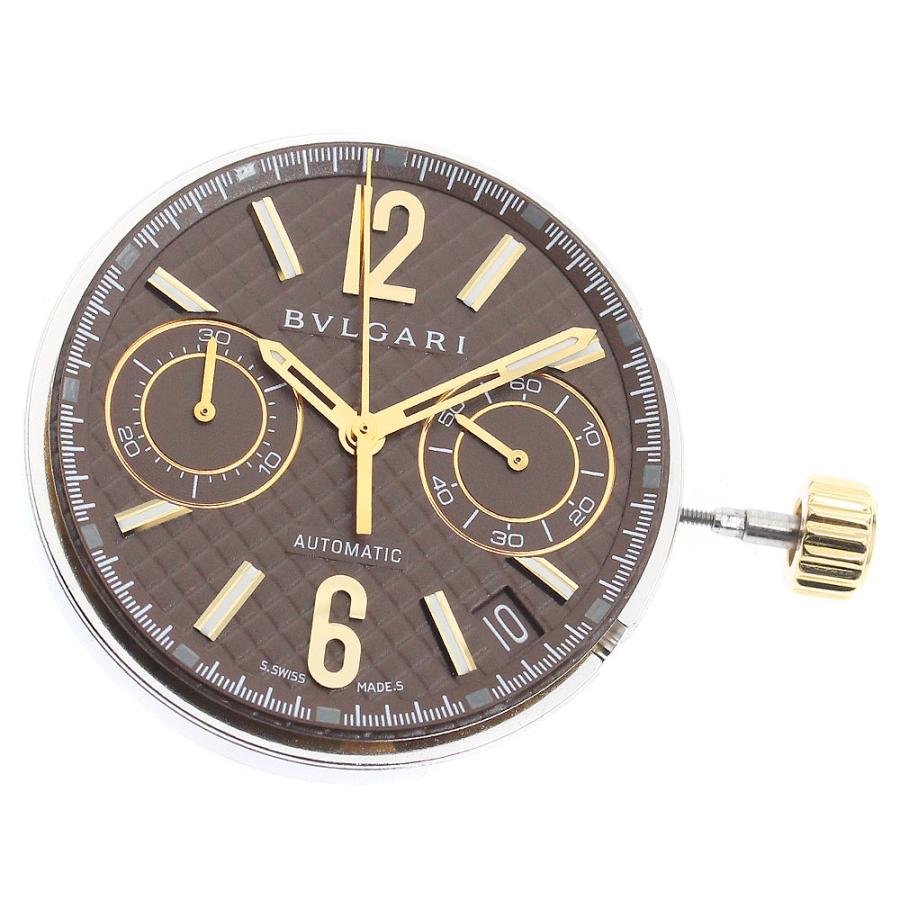 ブルガリ BVLGARI Cal.080-TEEV クロノグラフ デイト ムーブメント 自動巻き メンズ _I-114 BVLGARI（ブルガリ） BVLGARI Cal.080-TEEV クロノグラフ デイト