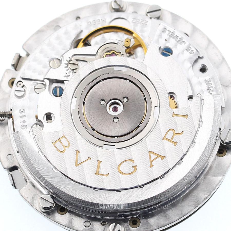 BVLGARI（ブルガリ） クロノグラフ cal.2282-MBBB ムーブメント 自動