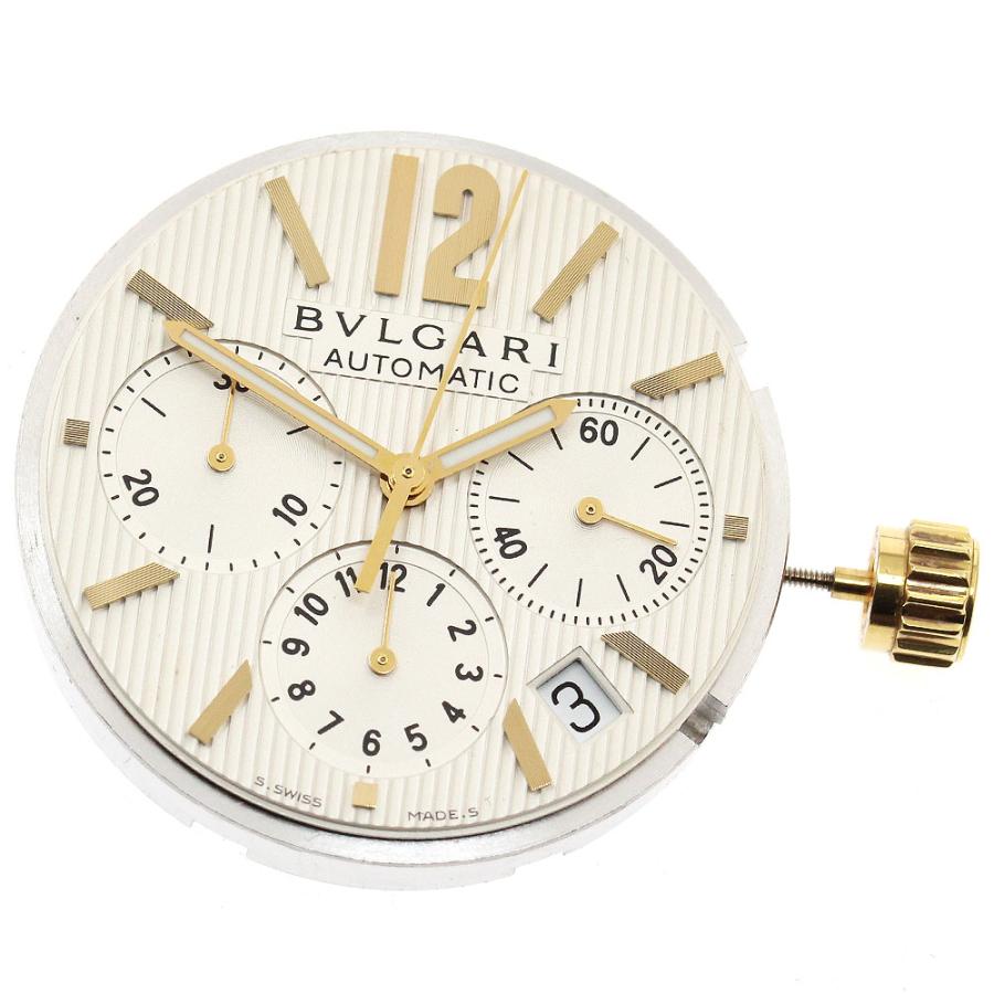 ブルガリ BVLGARI Cal.080-TEEA クロノグラフ デイト ムーブメント 自動巻き メンズ 良品 _I-261 BVLGARI（ブルガリ） BVLGARI Cal.080-TEEA クロノグラフ デイト