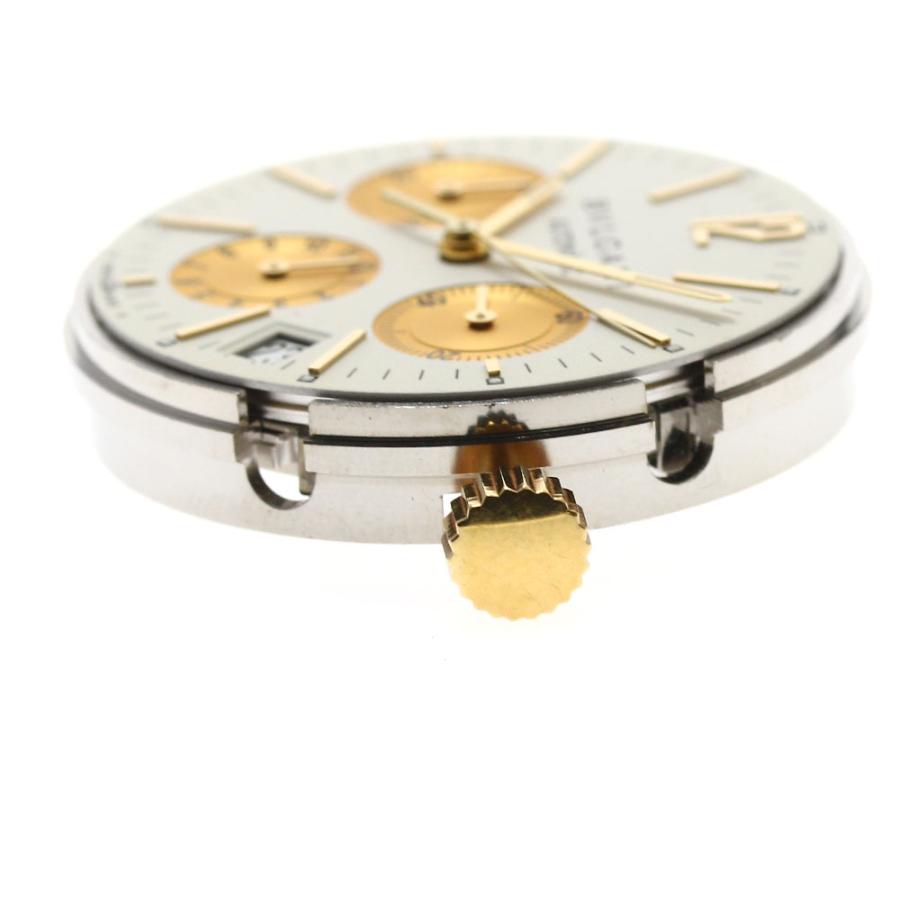 訳あり ブルガリ BVLGARI Cal.080-MBBM クロノグラフ ムーブメント 自動巻き メンズ _I-3 BVLGARI（ブルガリ） 訳あり BVLGARI Cal.080-MBBM クロノグラフ
