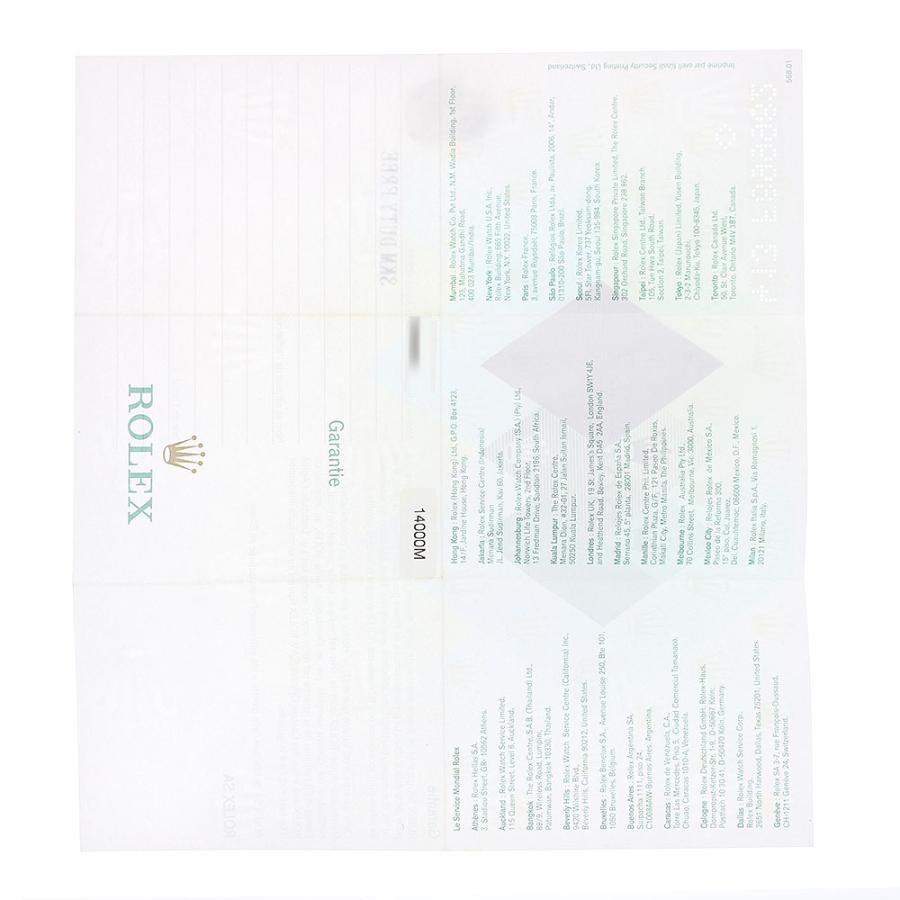 ROLEX ロレックス 14000M/14000/14000 保証書 3枚セット _R-16  