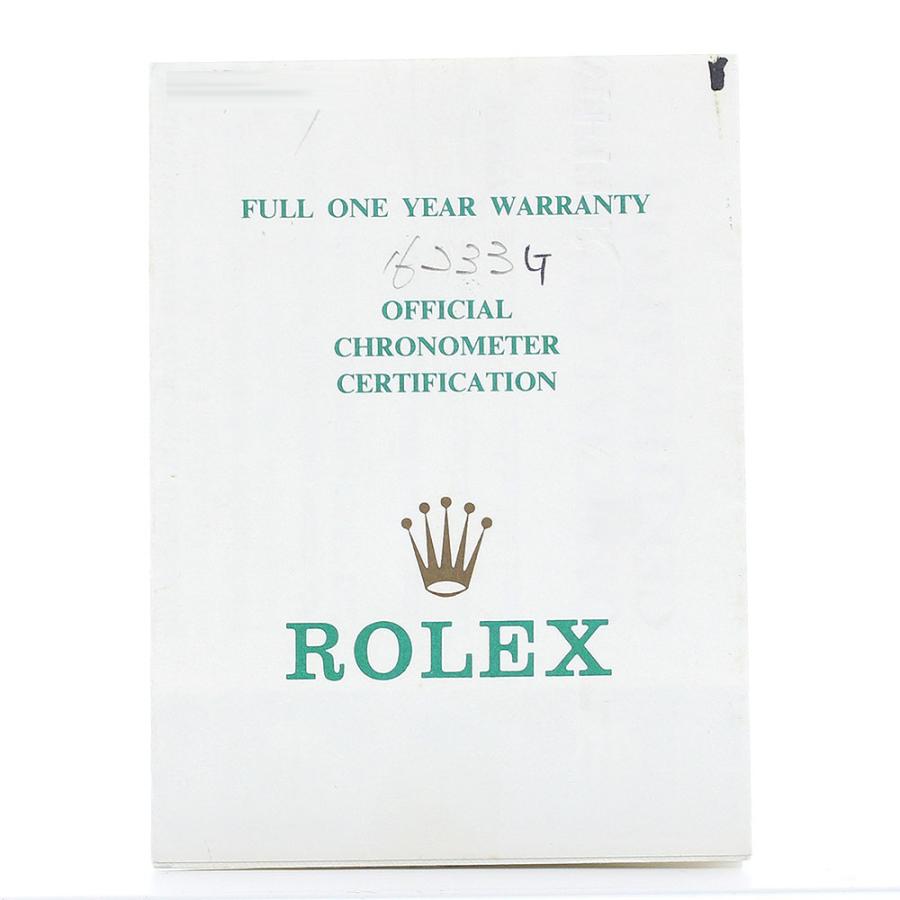ROLEX ロレックス 16233G 保証書 _R-6 : CLOSER Yahoo!ショップ - 通販  
