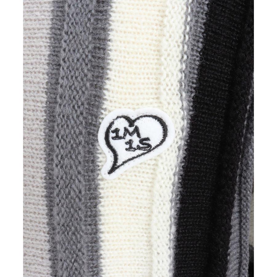FELKOD x 1minute1second ] stripe crew 【Mountain Research】 neck knit