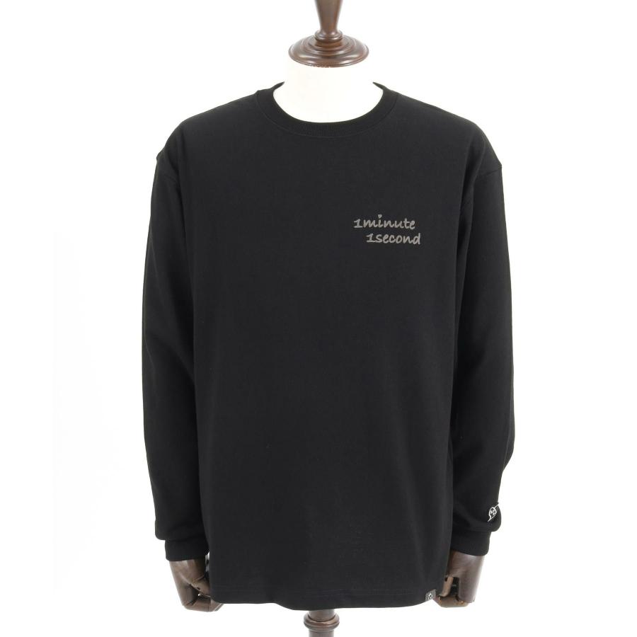 10oz heavy weight long sleeve cut sew : 1m23w300 : 1minute1second 