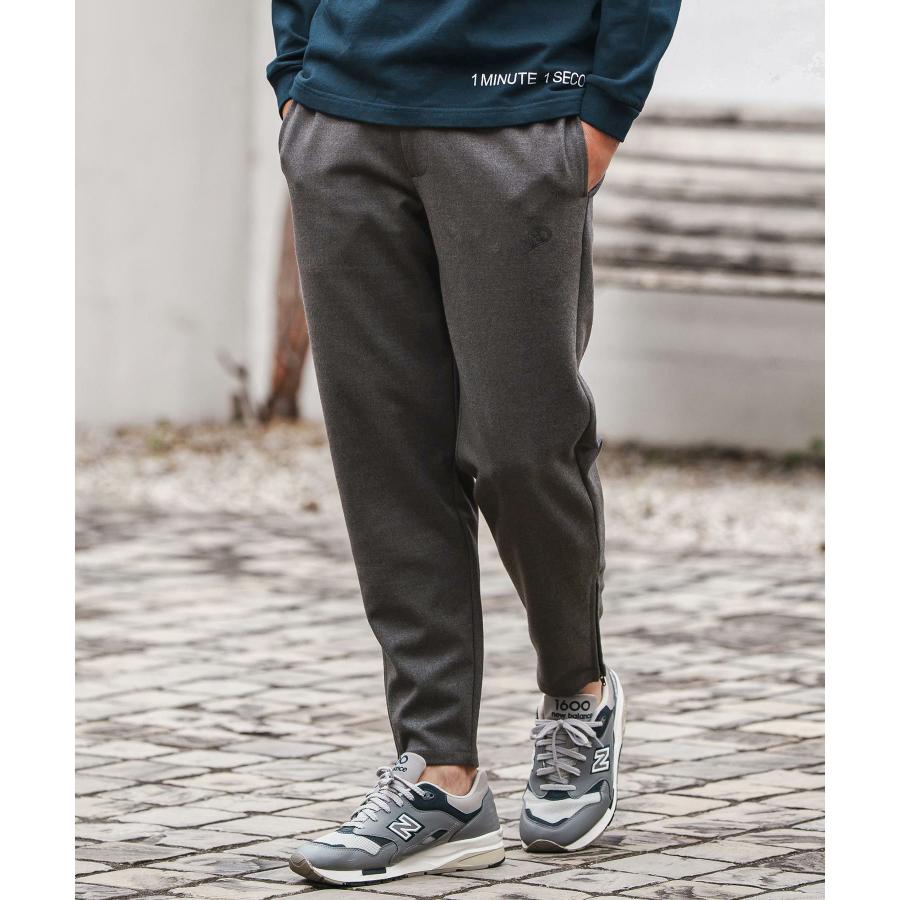 zip slacks with heart embroidery スラックスパンツ【公式通販】