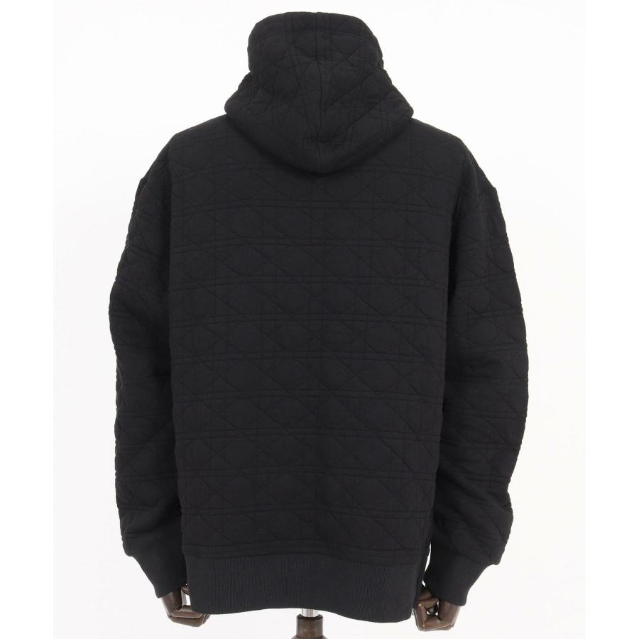 1minute 1second（ワンミニットワンセカンド） quilted side zip hoody 