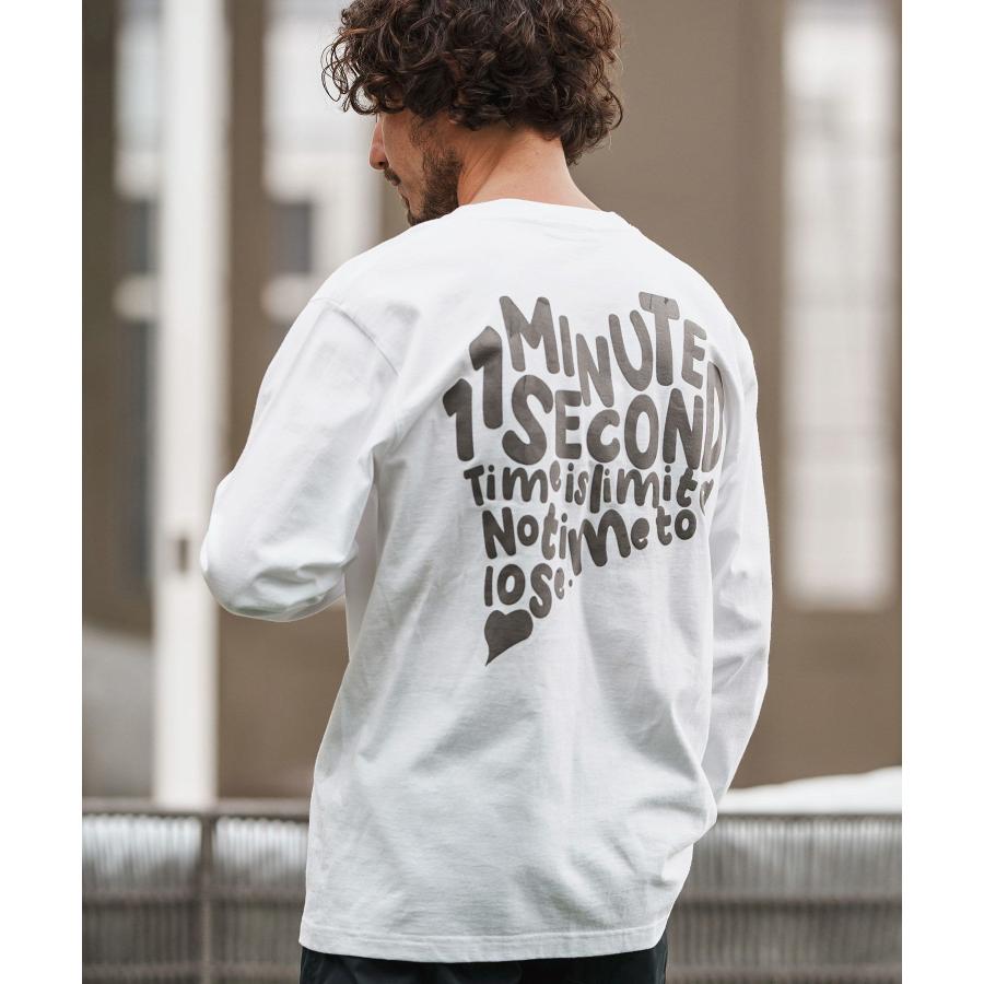 1minute 1second（ワンミニットワンセカンド） long sleeve cut&sew 