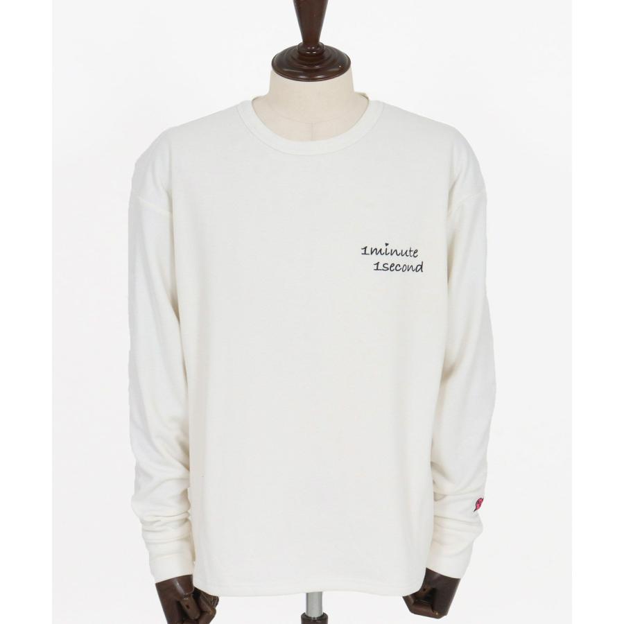 1minute 1second（ワンミニットワンセカンド） トレーナー back fleece 