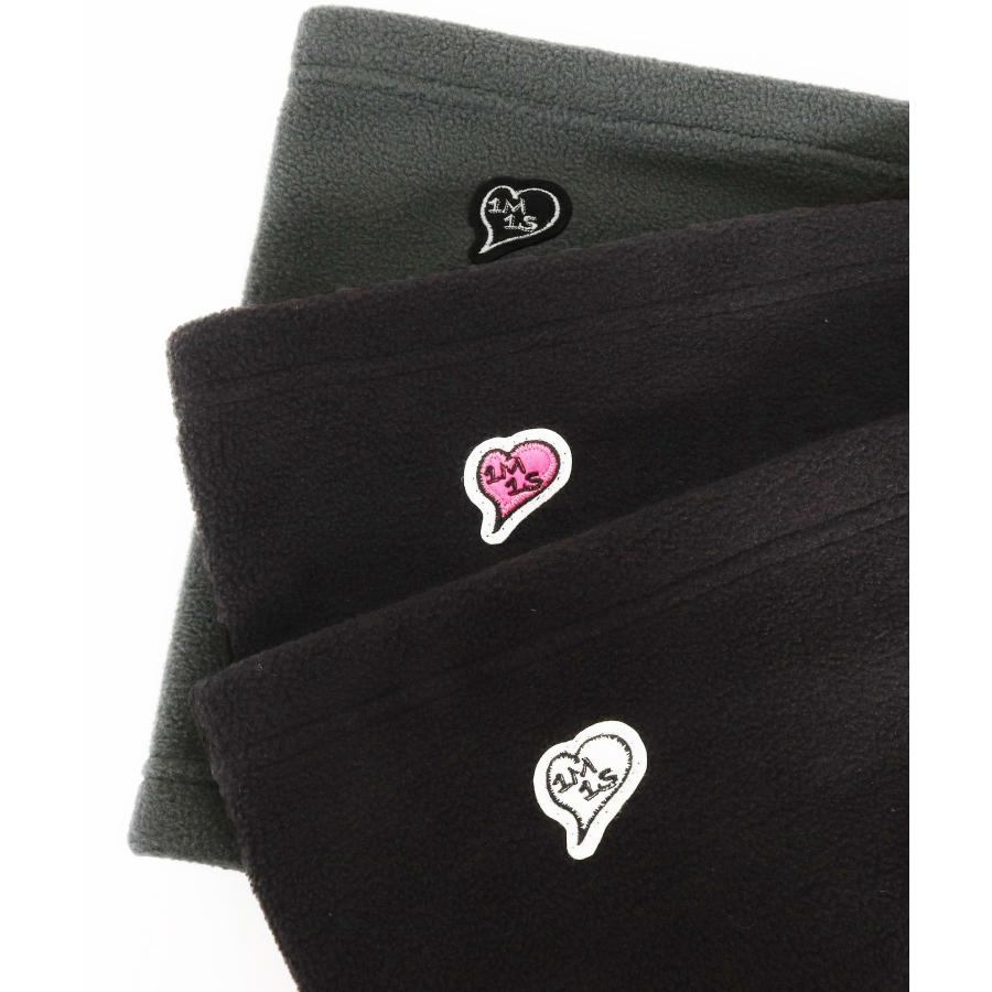ネックウォーマー neck warmer with heart patch_15