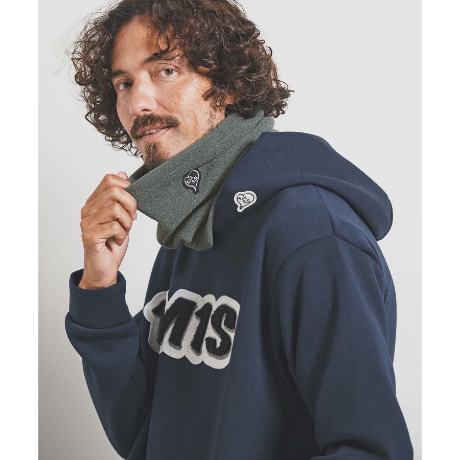 ネックウォーマー neck warmer with heart patch_6