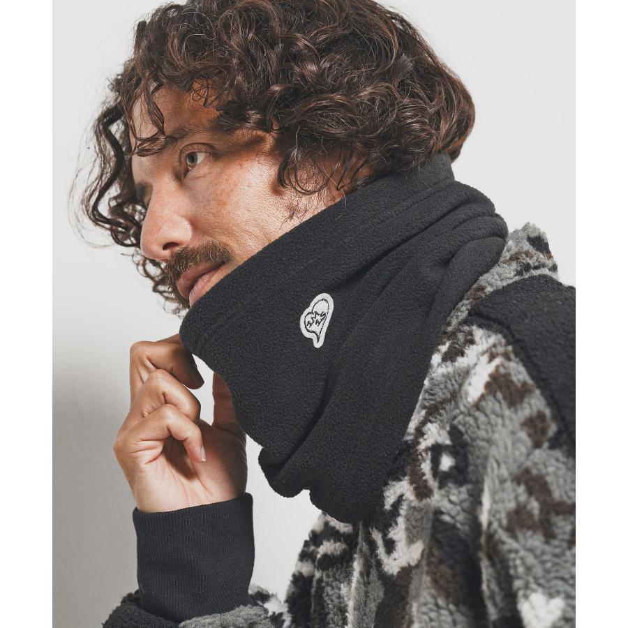 ネックウォーマー neck warmer with heart patch_7