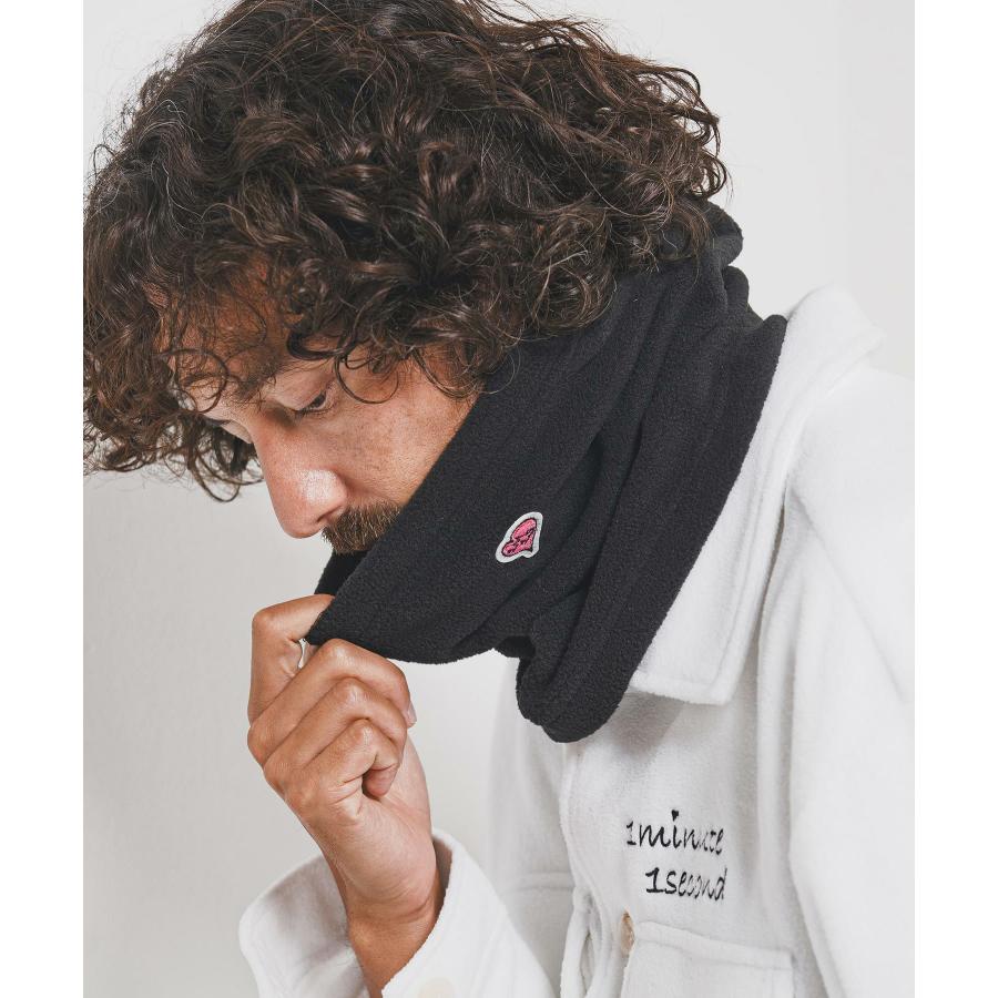 ネックウォーマー neck warmer with heart patch_9