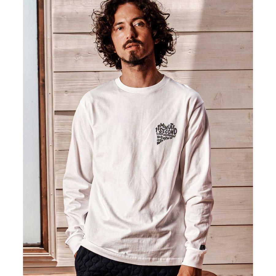 1minute 1second（ワンミニットワンセカンド） ロングスリーブTシャツ