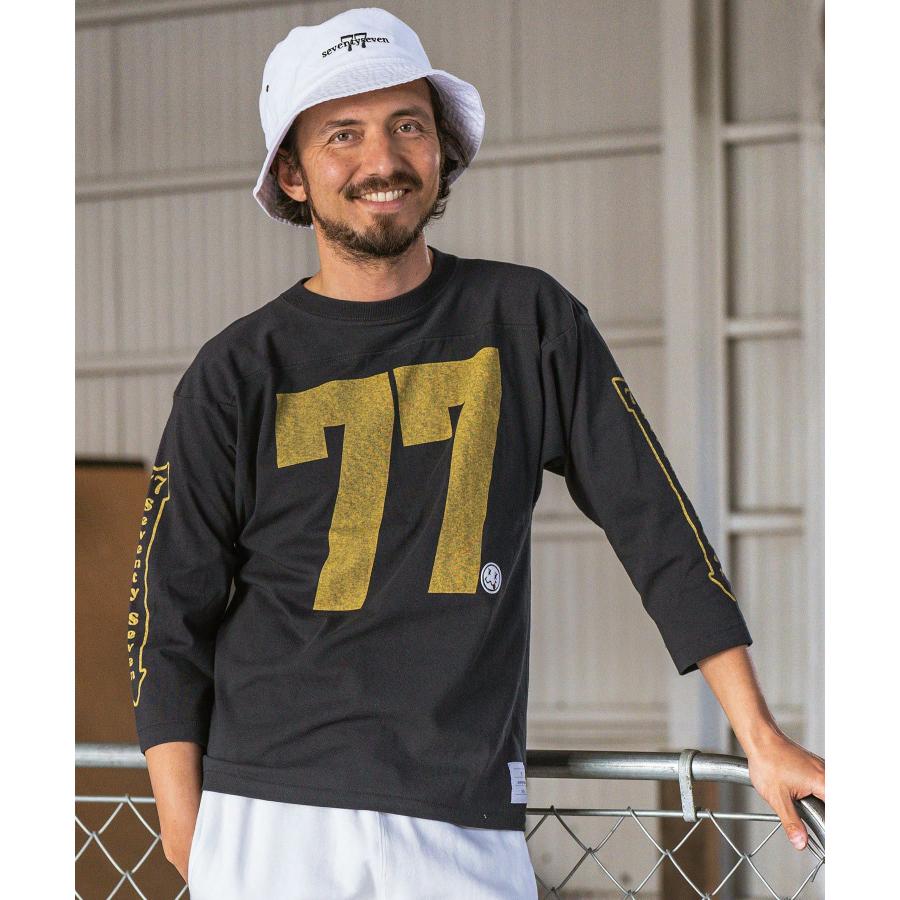 seventy seven 【50%OFF】embroidery bucket hat (basic logo