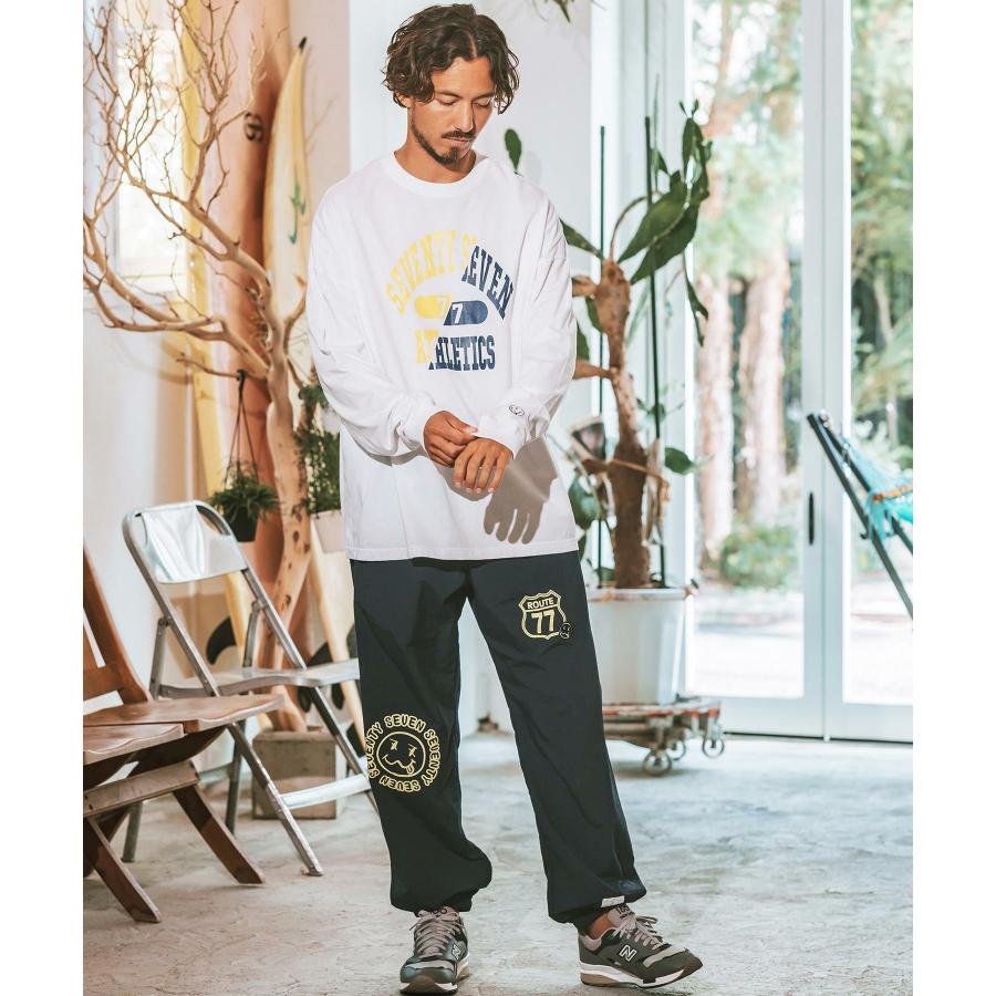 seventy seven 【30%off】middle onz over size L-S t-shirts