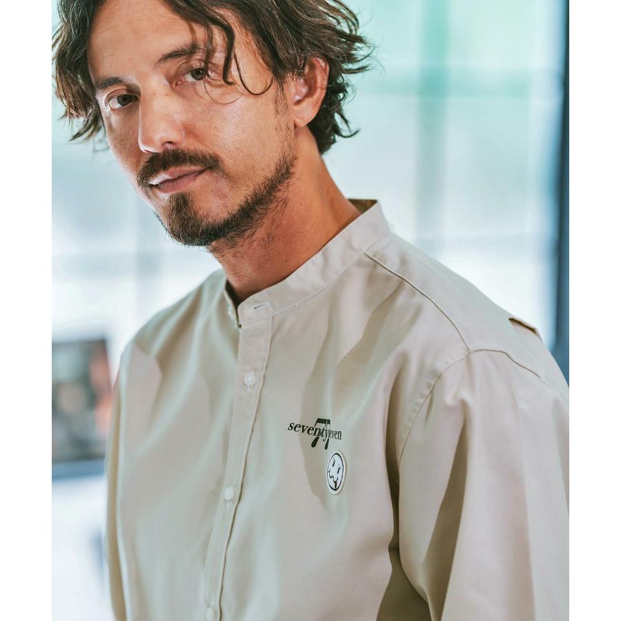 seventy seven 【30%off】ox band collar L-S shirts 24W
