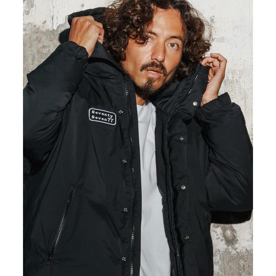中綿ジャケット padding hoodie JKTの画像