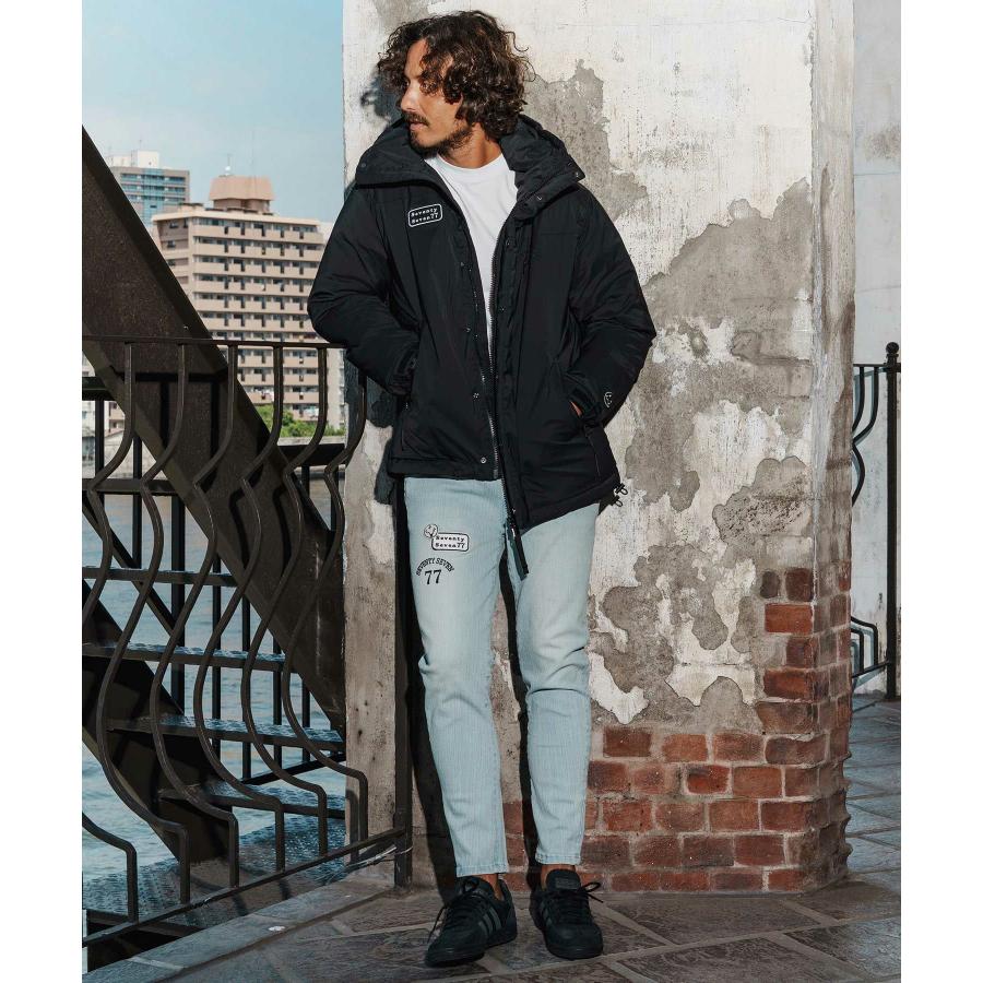 中綿ジャケット padding hoodie JKTの画像