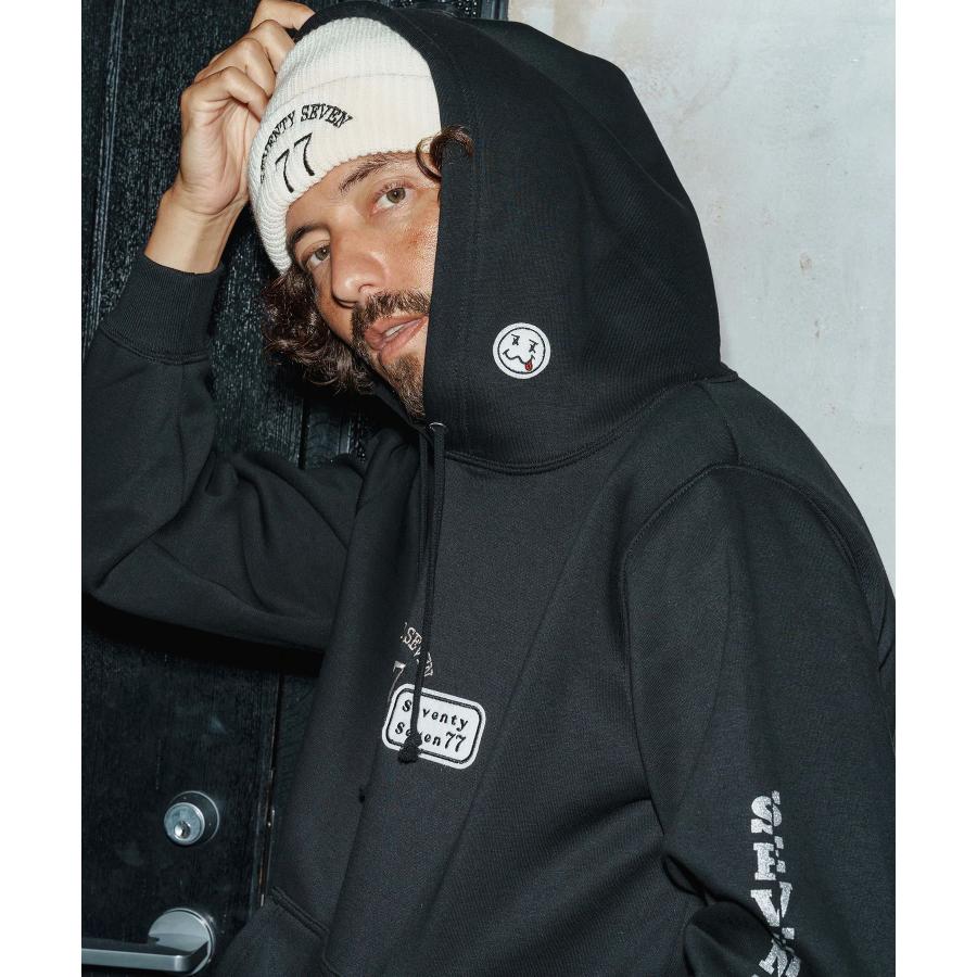 seventy seven ニットキャップ embroidery knit cap(77arch