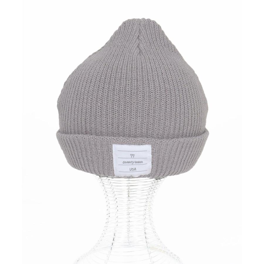 seventy seven ニットキャップ embroidery knit cap(77arch