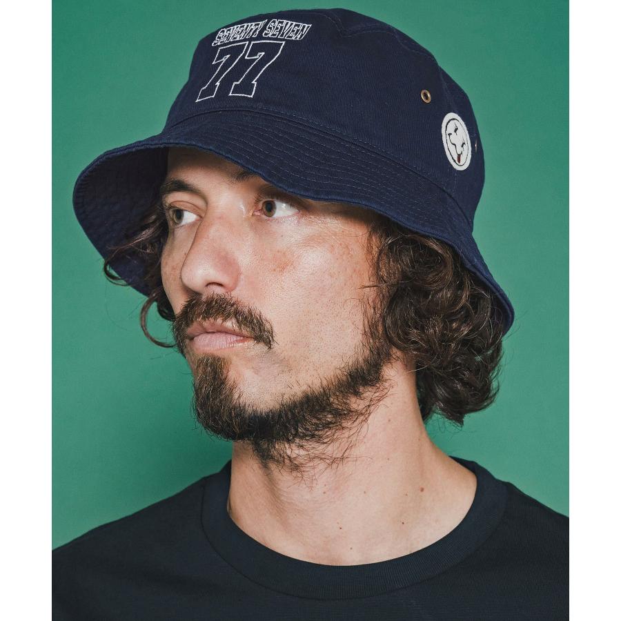 seventy seven バケットハット embroidery bucket cap (77number