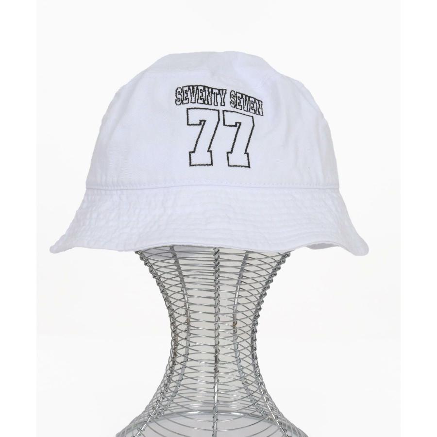 seventy seven バケットハット embroidery bucket cap (77number