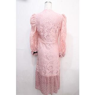 Swankiss ワンピース Swankiss /mademoi laceワンピース ピンク Y-25-04-15-150-CA-OP-AS