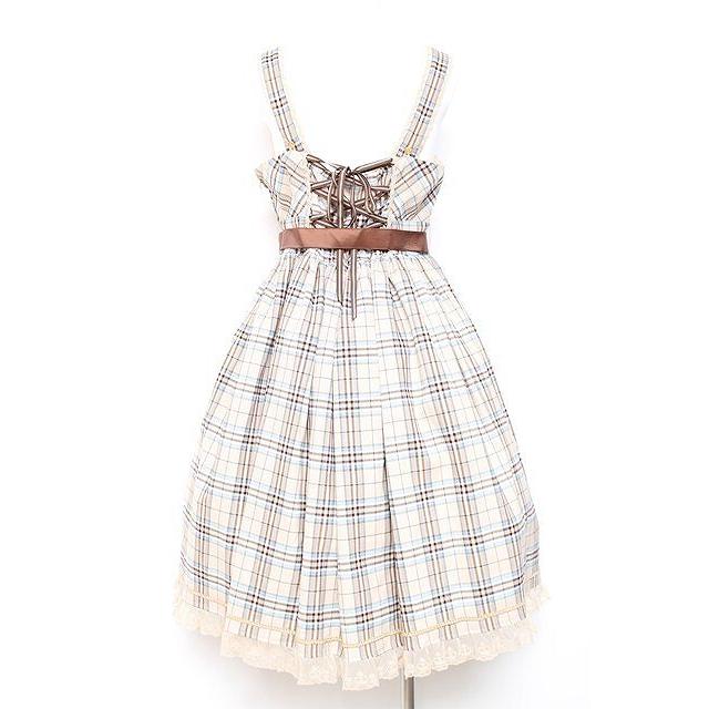 Angelic Pretty / オリジナルタータンジャンパースカートセット