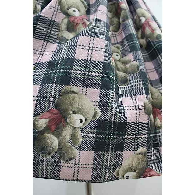 Emily Temple cute / Teddy Bear Tartanノースリーブワンピース
