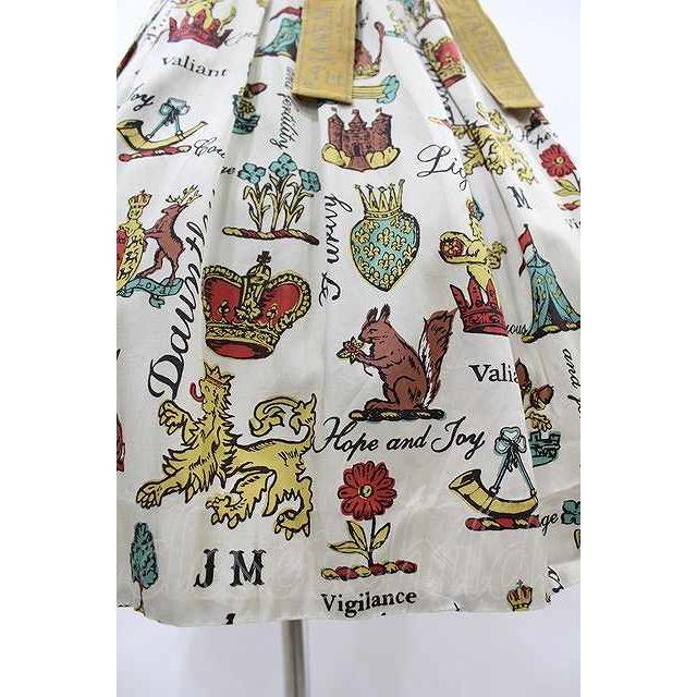 Jane Marple / Joyful crestのスクエアドレス M アイボリー H-25