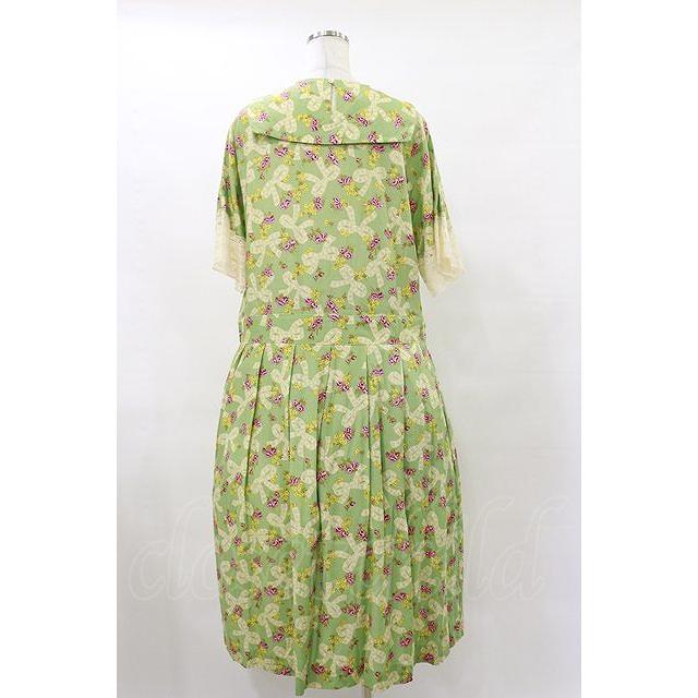 Jane Marple Dans Le Salon / Granny's ribbon マリンカラードレス