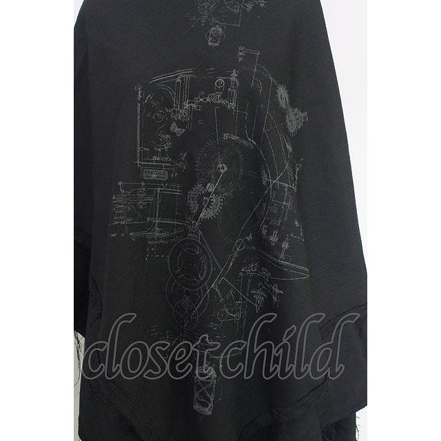 Ozz On / プリントストール  黒 T-24-01-12-036-OO-SK-AS-ZS｜closetchild-online｜08