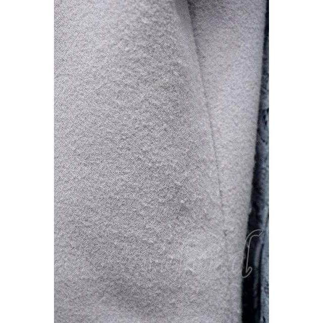 Swankiss / COAT プードルファーカラーバックレースコート